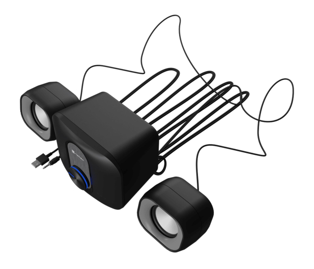 Natec PUG 11W RMS 2.1 CZARNE - 1480426 - zdjęcie 2